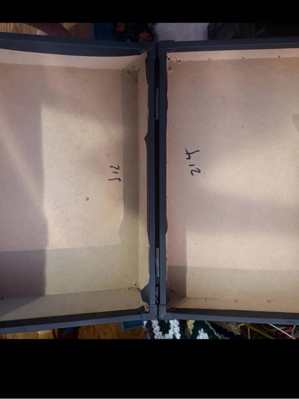 Coach Black Stackable Trunk Set of 3 RARE PROPS -